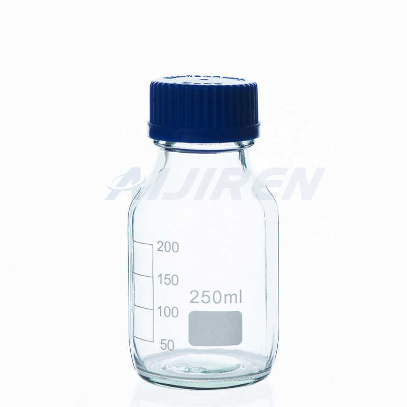 Customized 250ml GL45 reagent bottle Aijiren